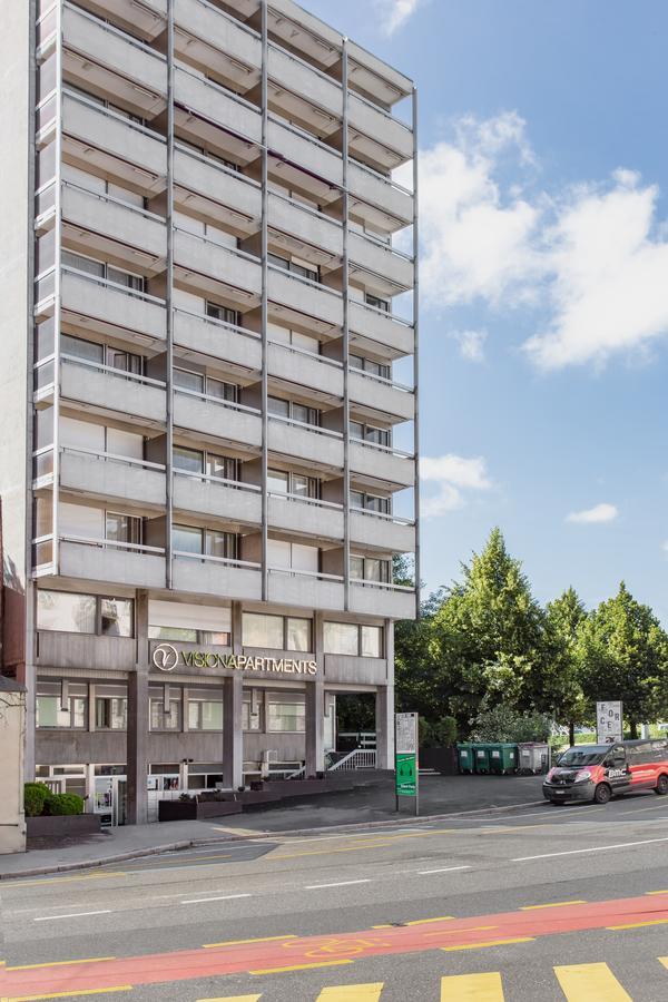 Visionapartments Rue Caroline - Contactless Check-In Лозанна Экстерьер фото